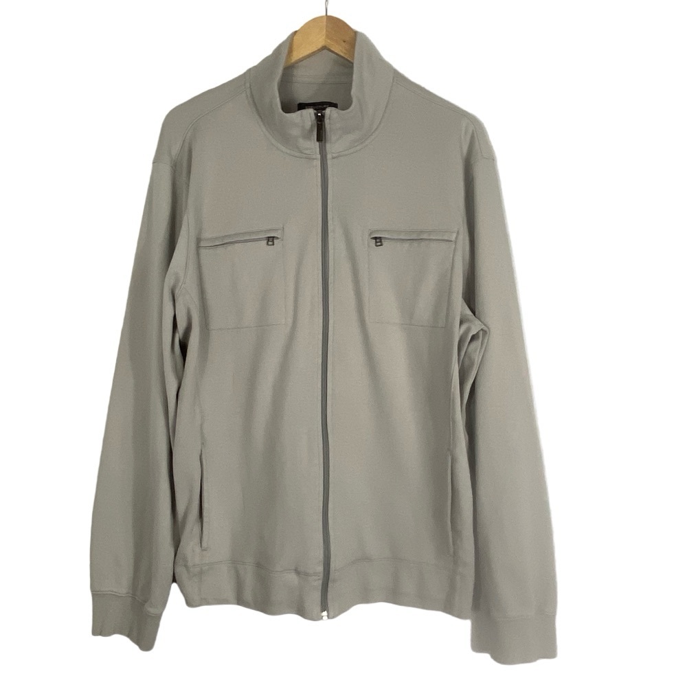 STRUCTURE Neutral Cotton Utility Jacket